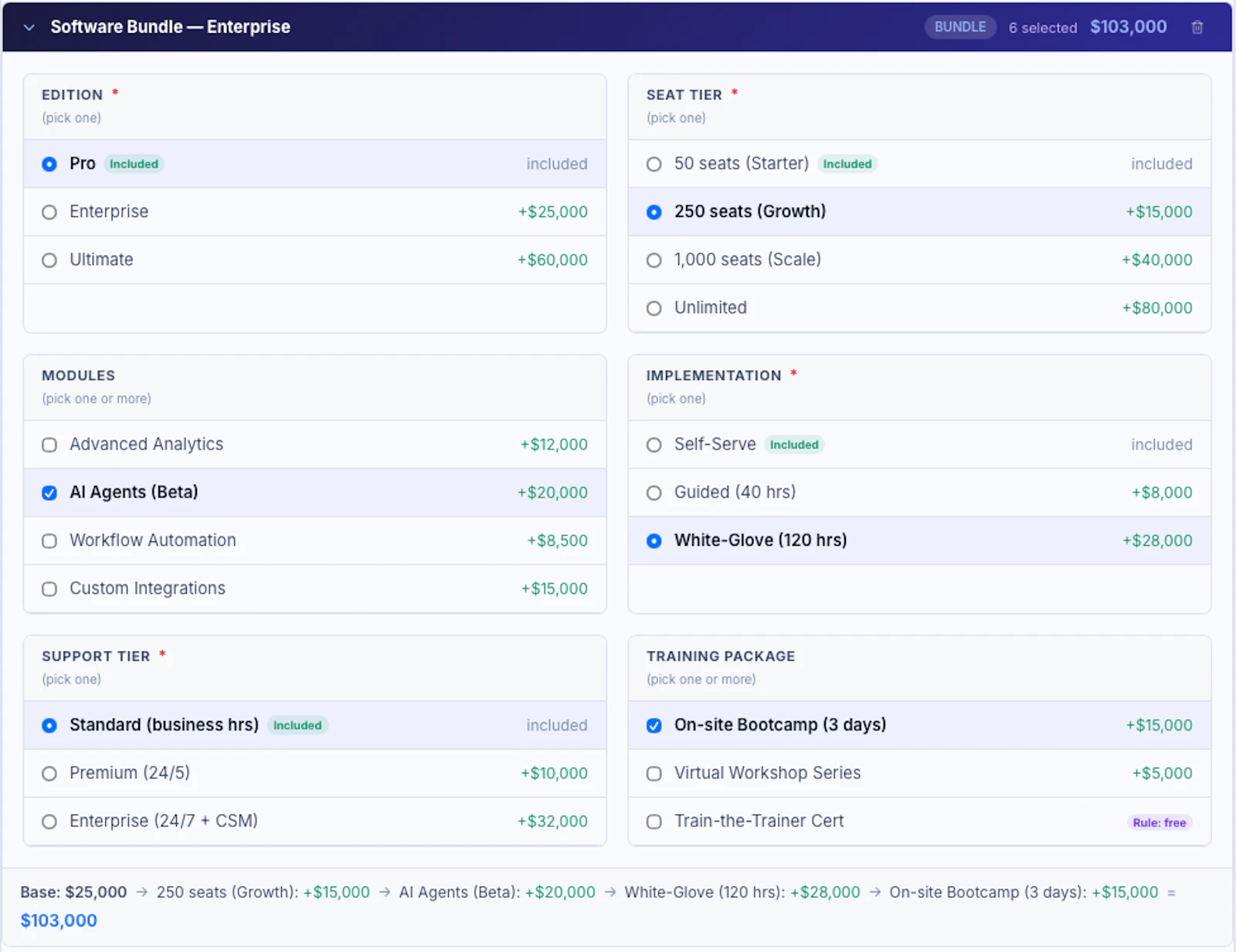 Billable CPQ  screenshot 8