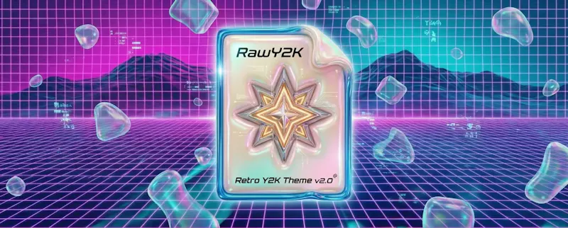 RawY2K: 90s & Y2K Retro Theme screenshot 5