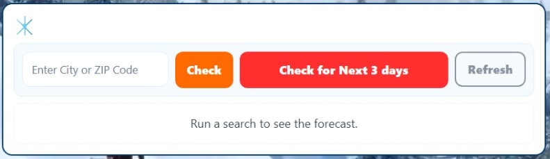 Snow Day AI Calculator