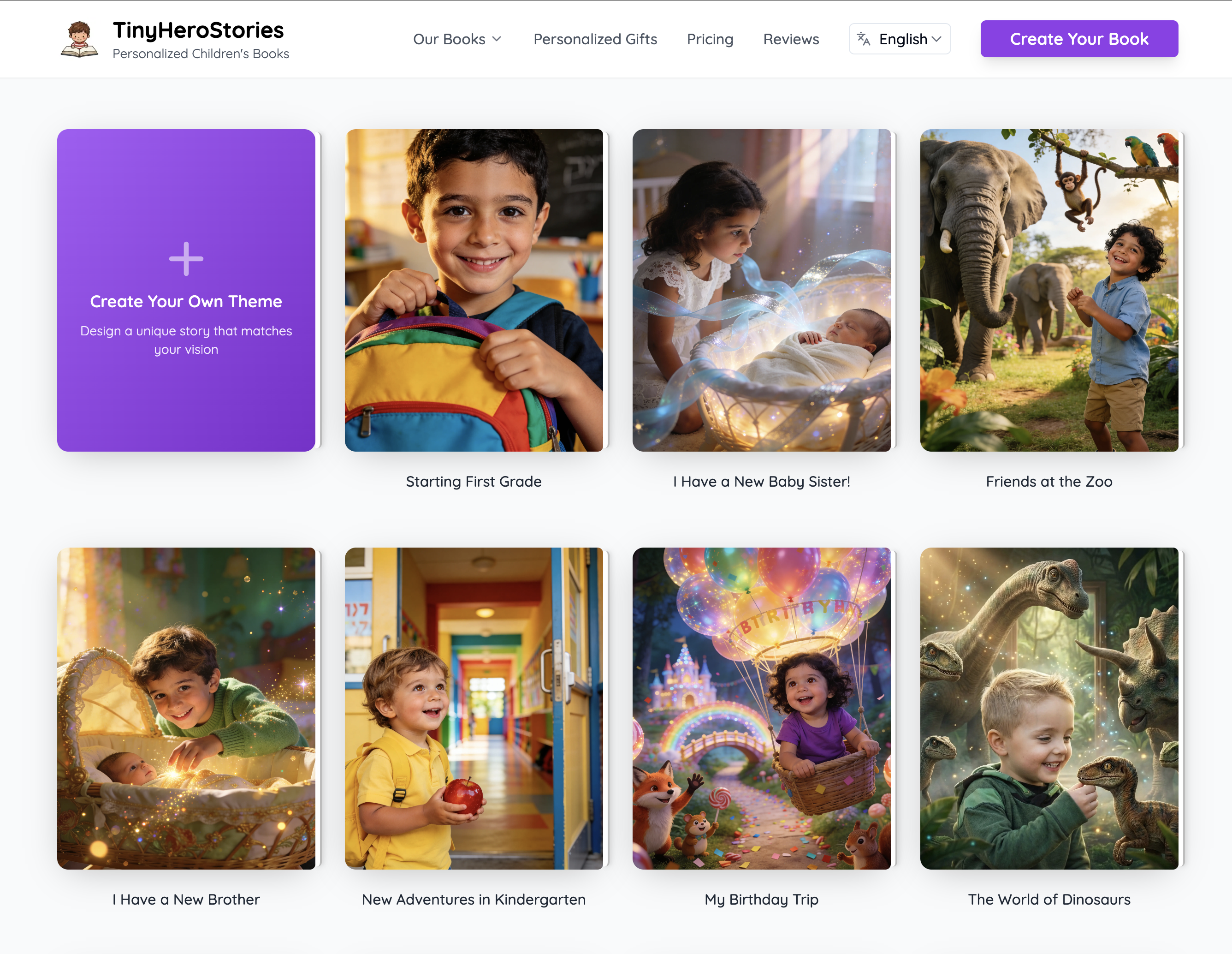 TinyHeroStories gallery image