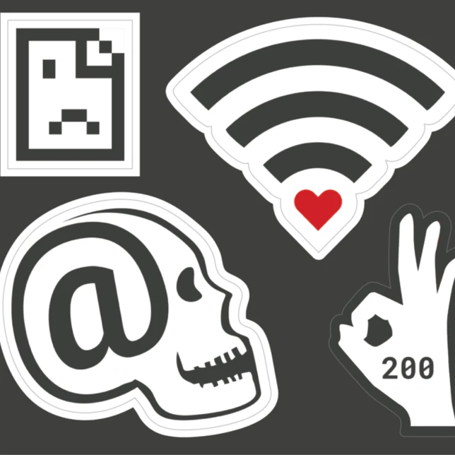 Developer Laptop Sticker Sheet