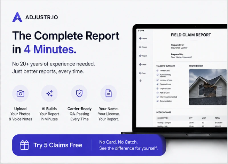 The Complete Platform for Adjusters screenshot 3