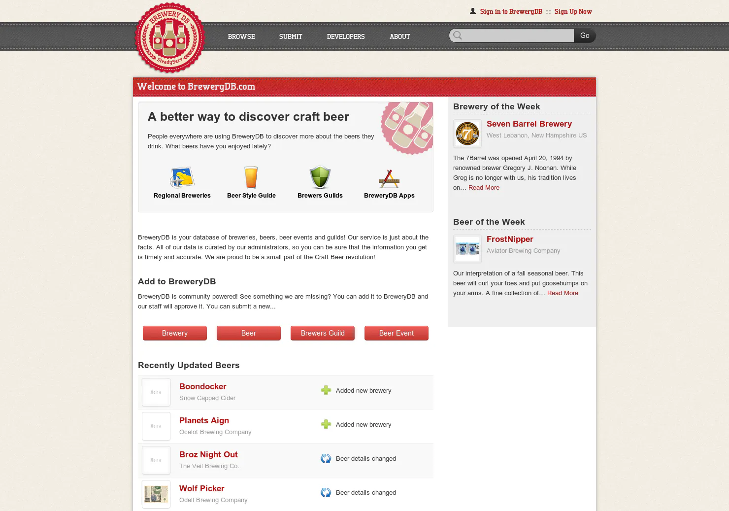 BreweryDB