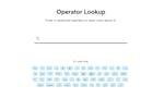 JavaScript Operator Lookup image