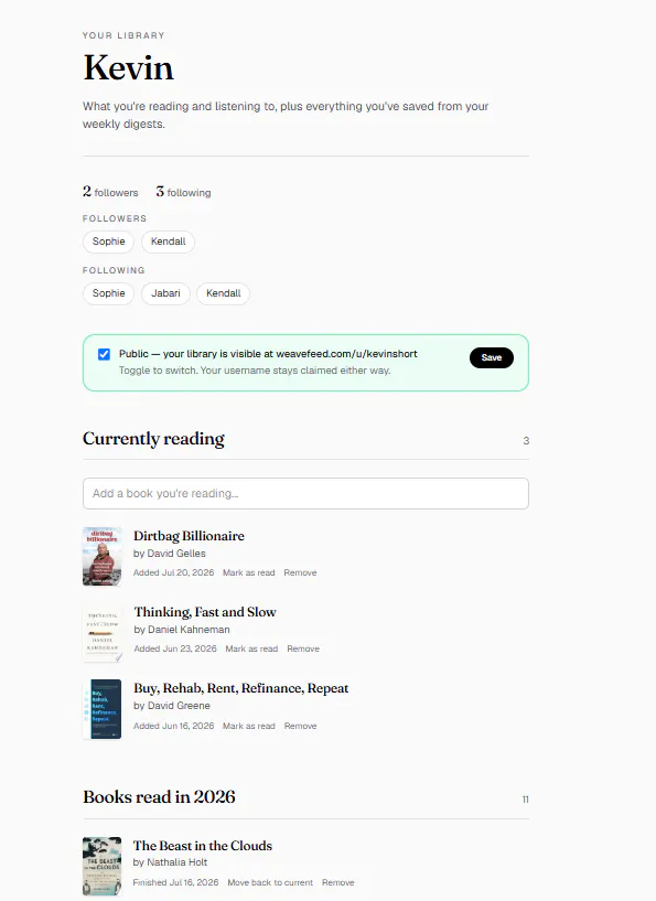 Weavefeed gallery image