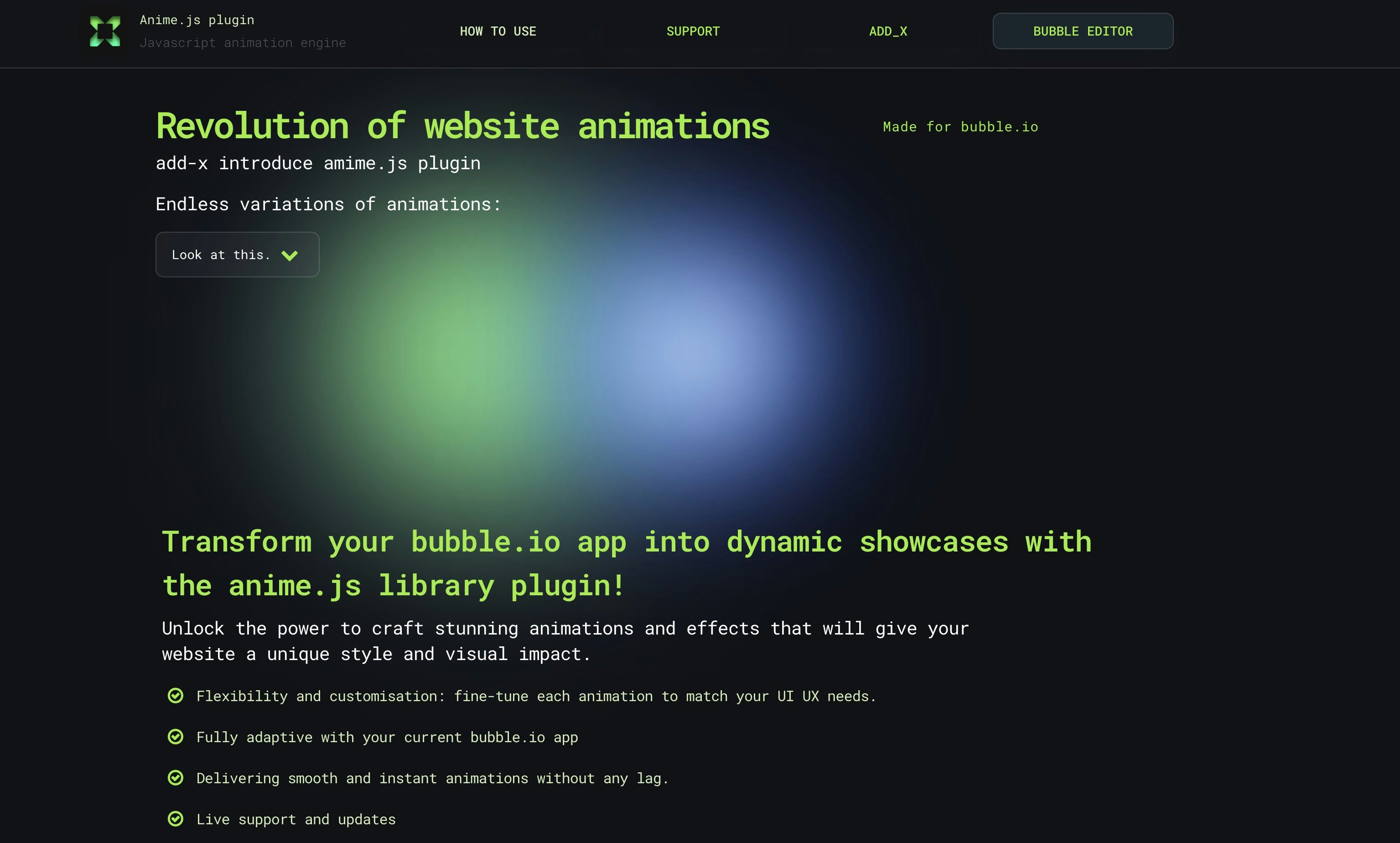 Pro Animations |動漫.js for Bubble.io media 1
