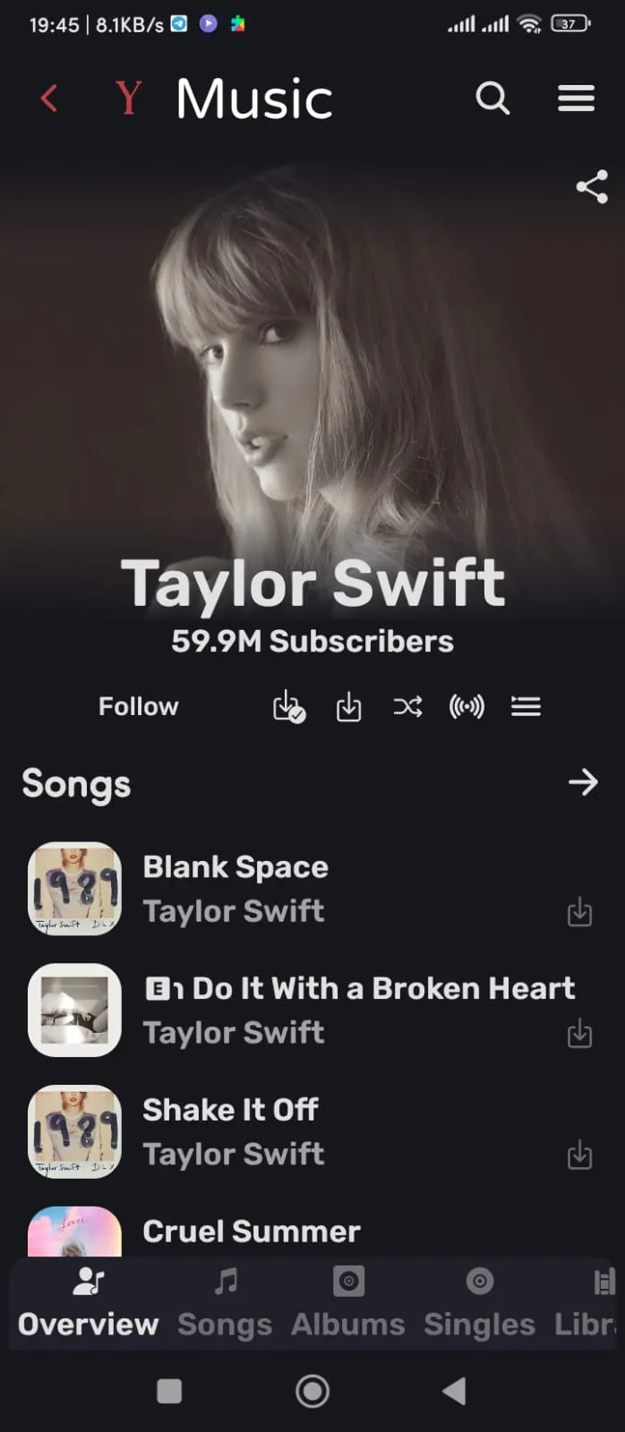 YMusic gallery image