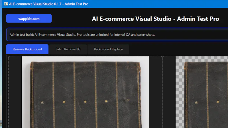 AI E-commerce Visual Studio screenshot 2