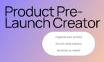 Product Pre-Launch Creator image