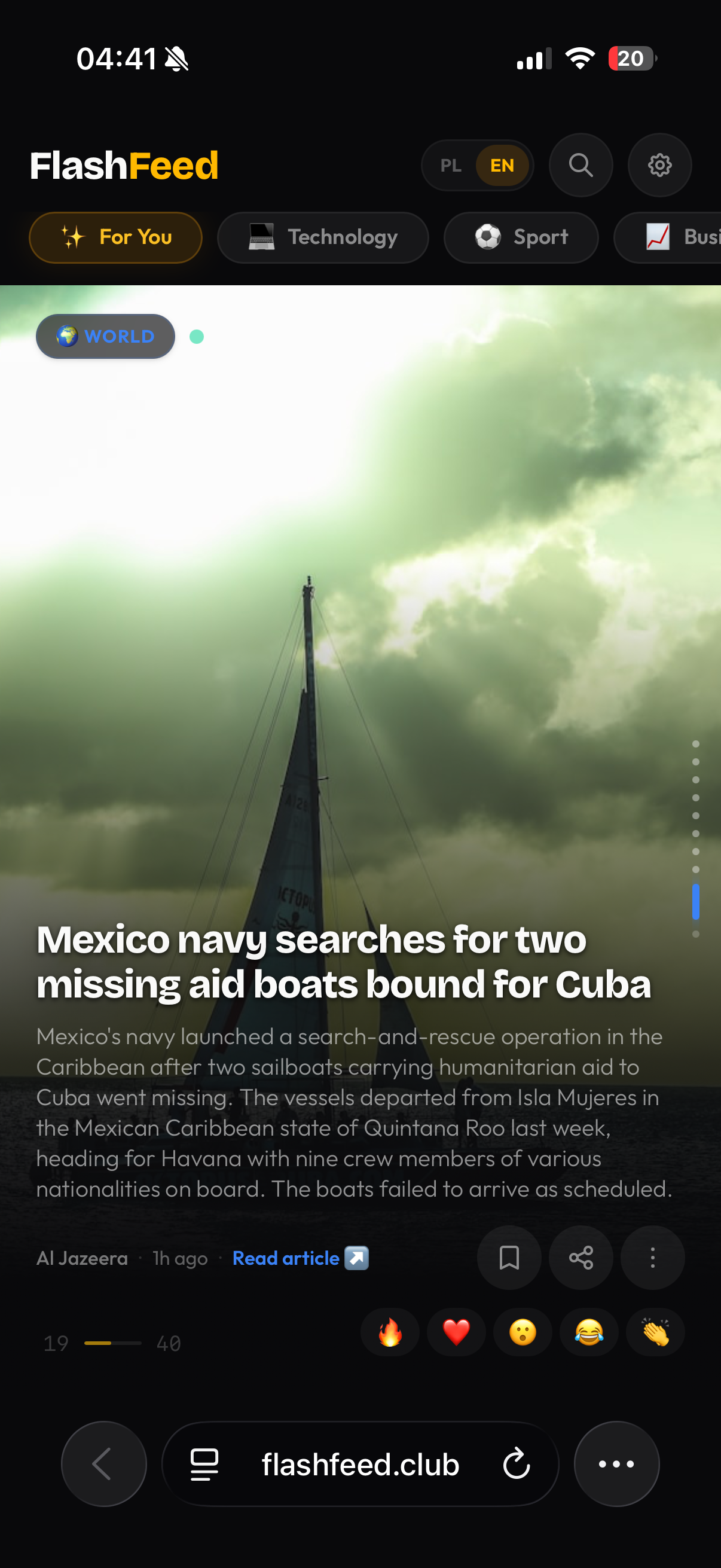 FlashFeed gallery image