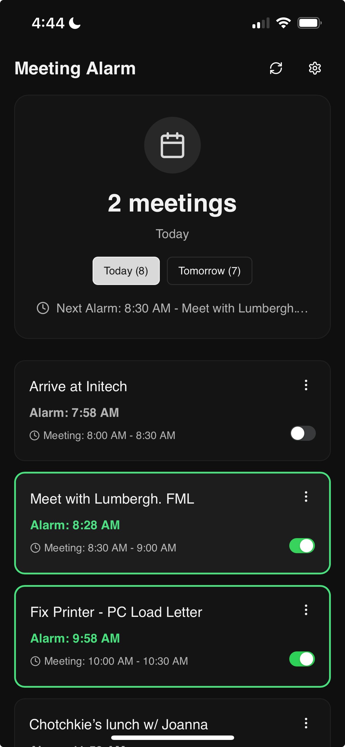 Meeting Alarm gallery image