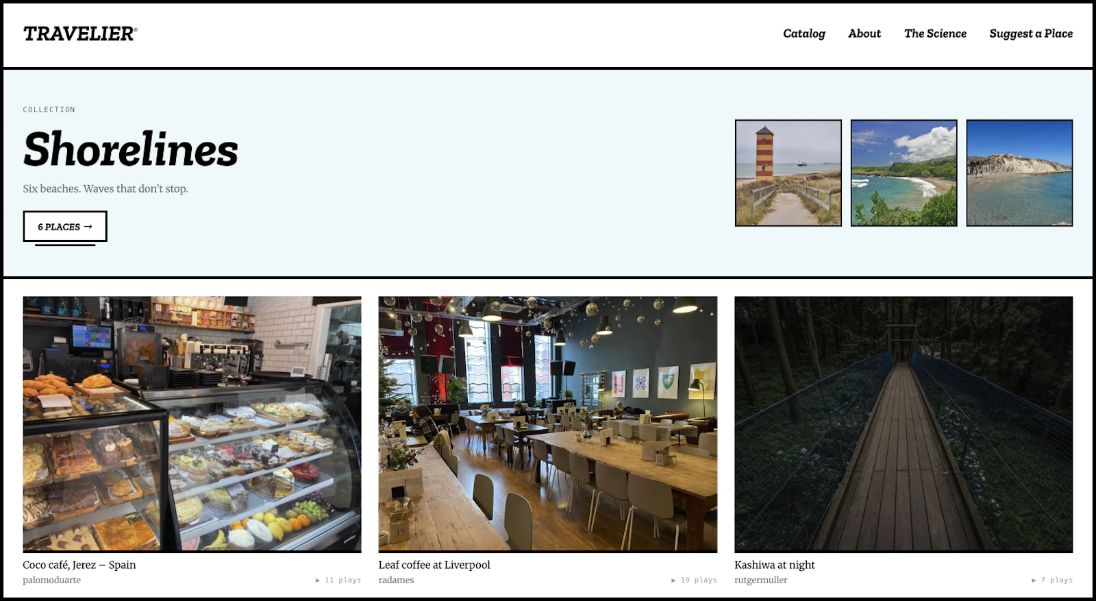 Travelier screenshot 1