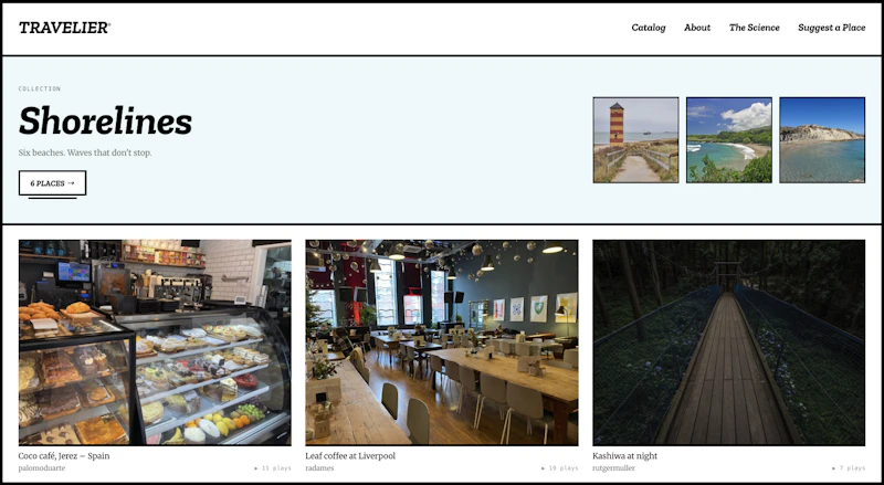 Travelier screenshot 1