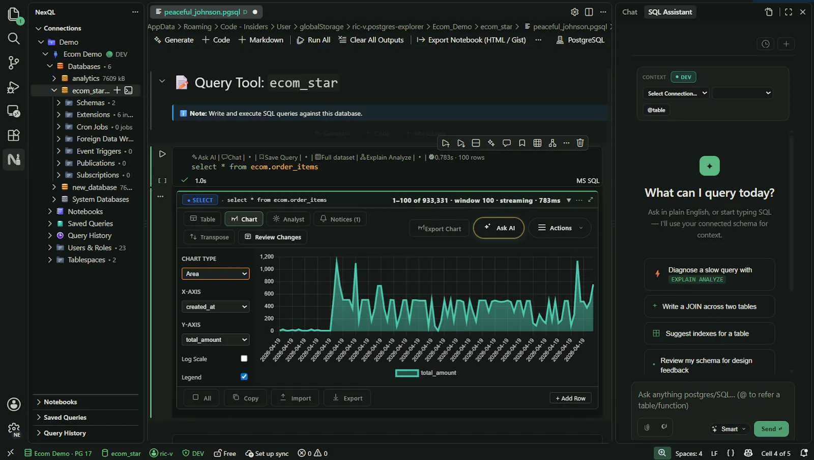NexQL screenshot 5