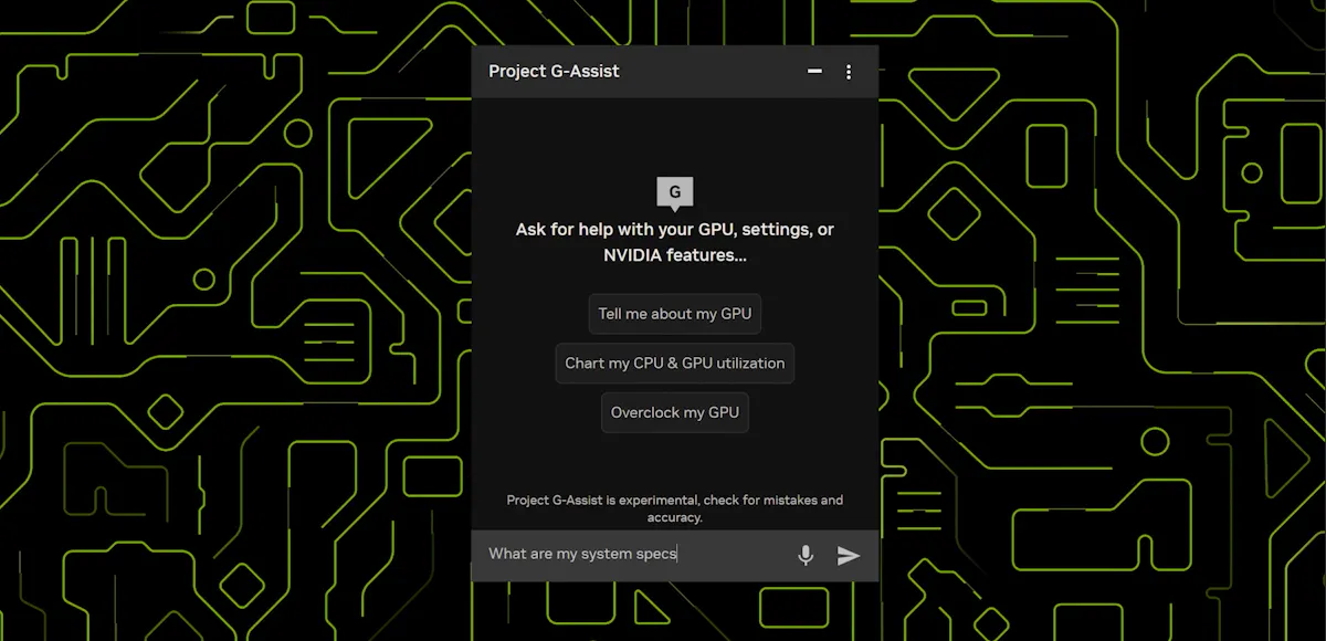 Project G-Assist