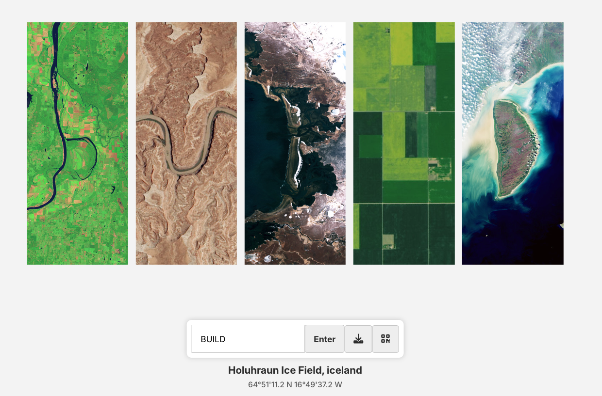 Your Name in Landsat 🛰️ gallery image
