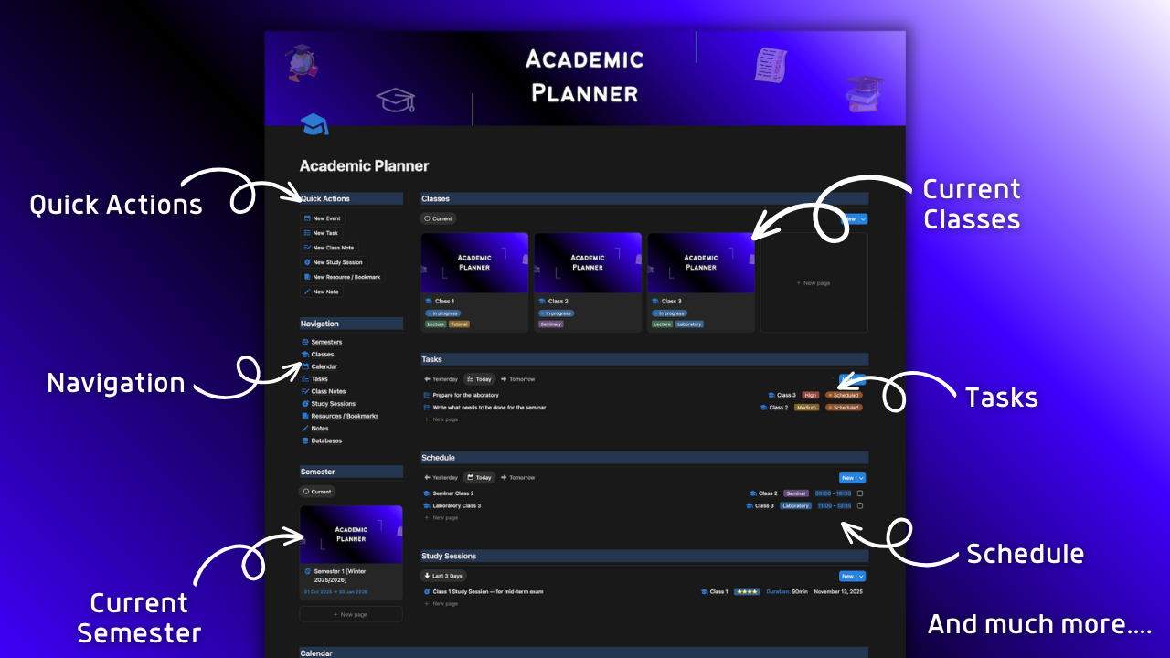 Academic Planner gallery image