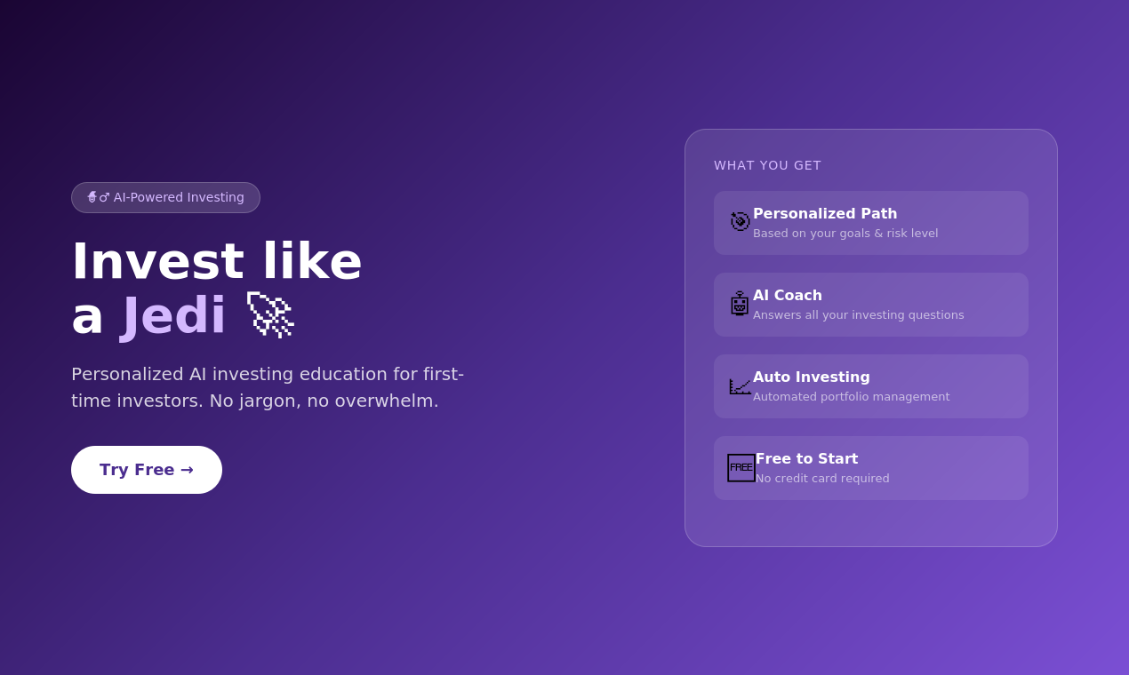 PadawanInvest AI gallery image