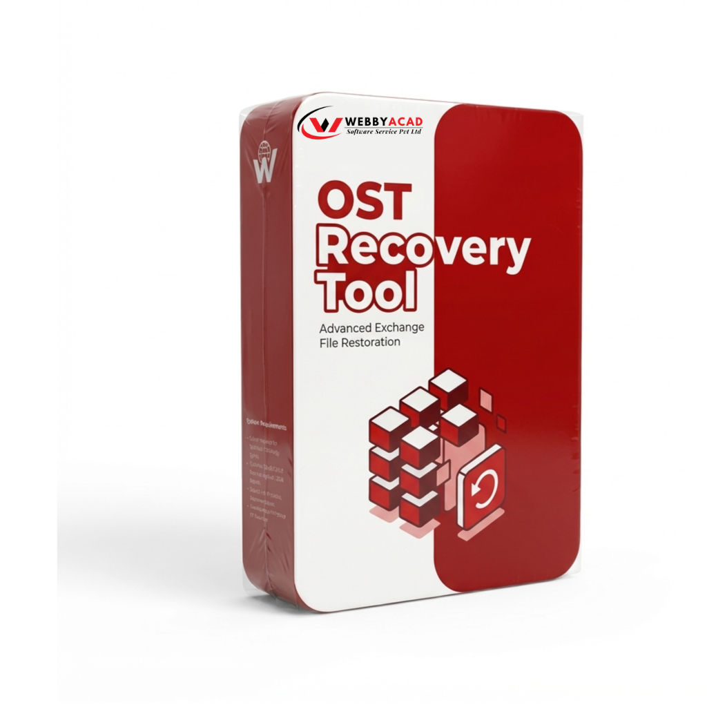 WebbyAcad OST to PST Converter Tool