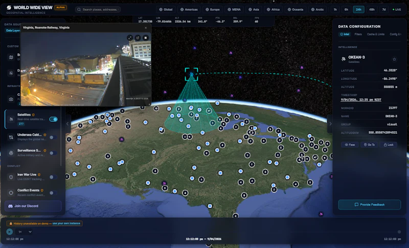 WorldWideView screenshot 1