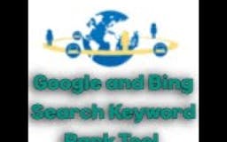Google & Bing Search Keyword Rank Tool media 1