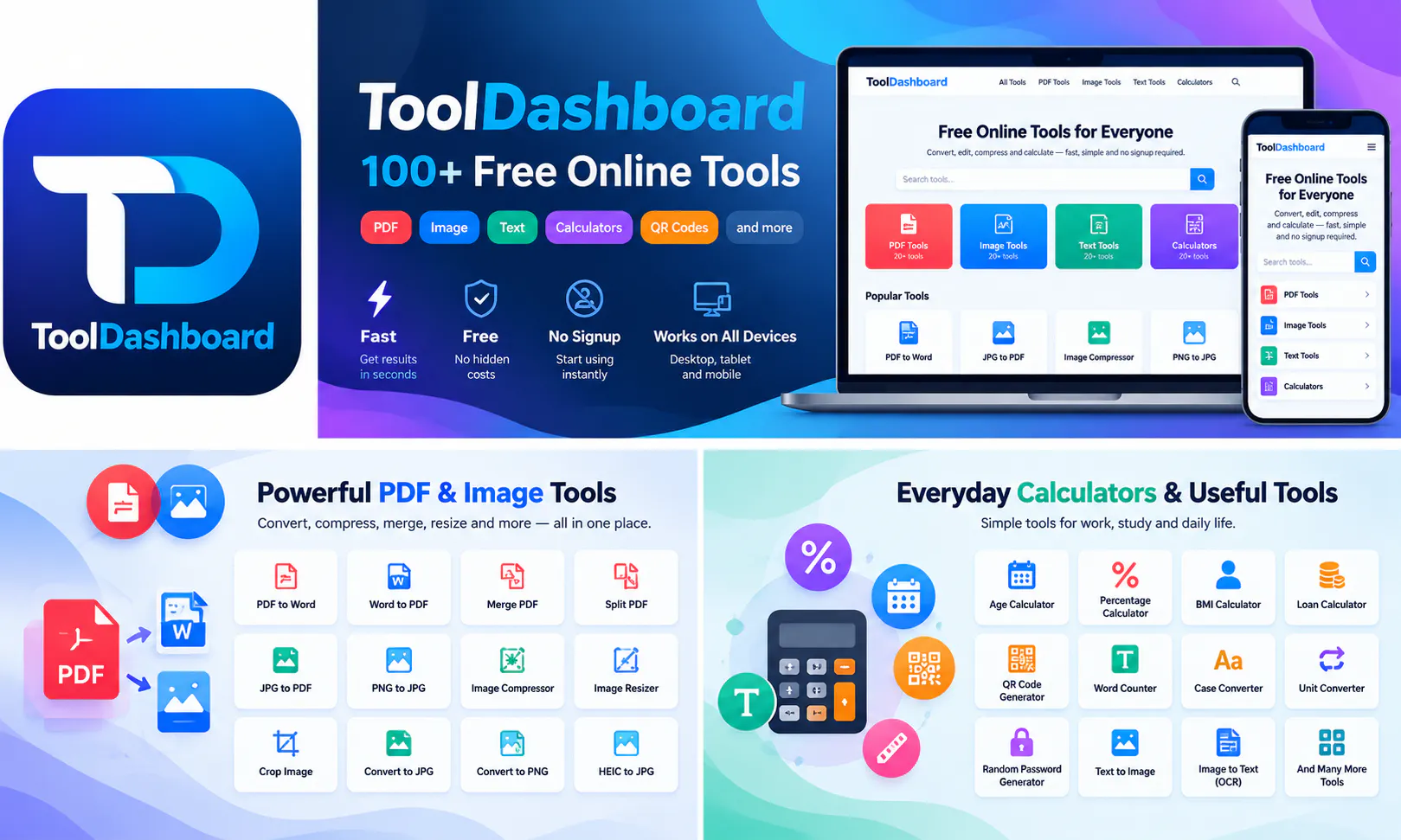 ToolDashboard gallery image