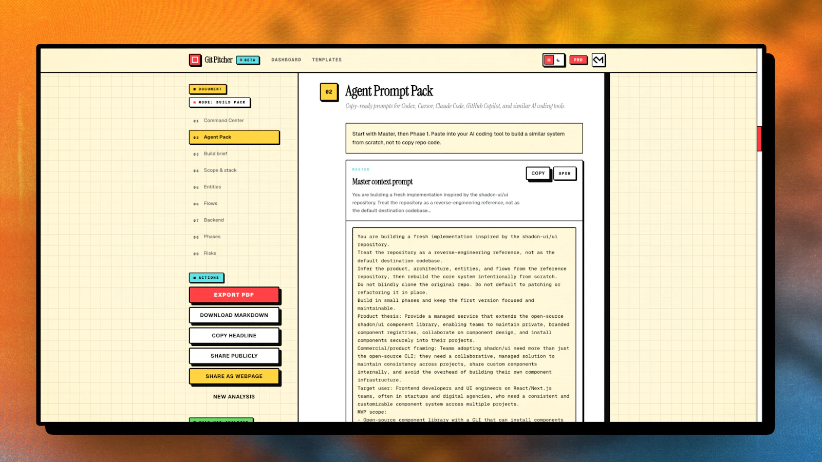 Git Pitcher screenshot 4