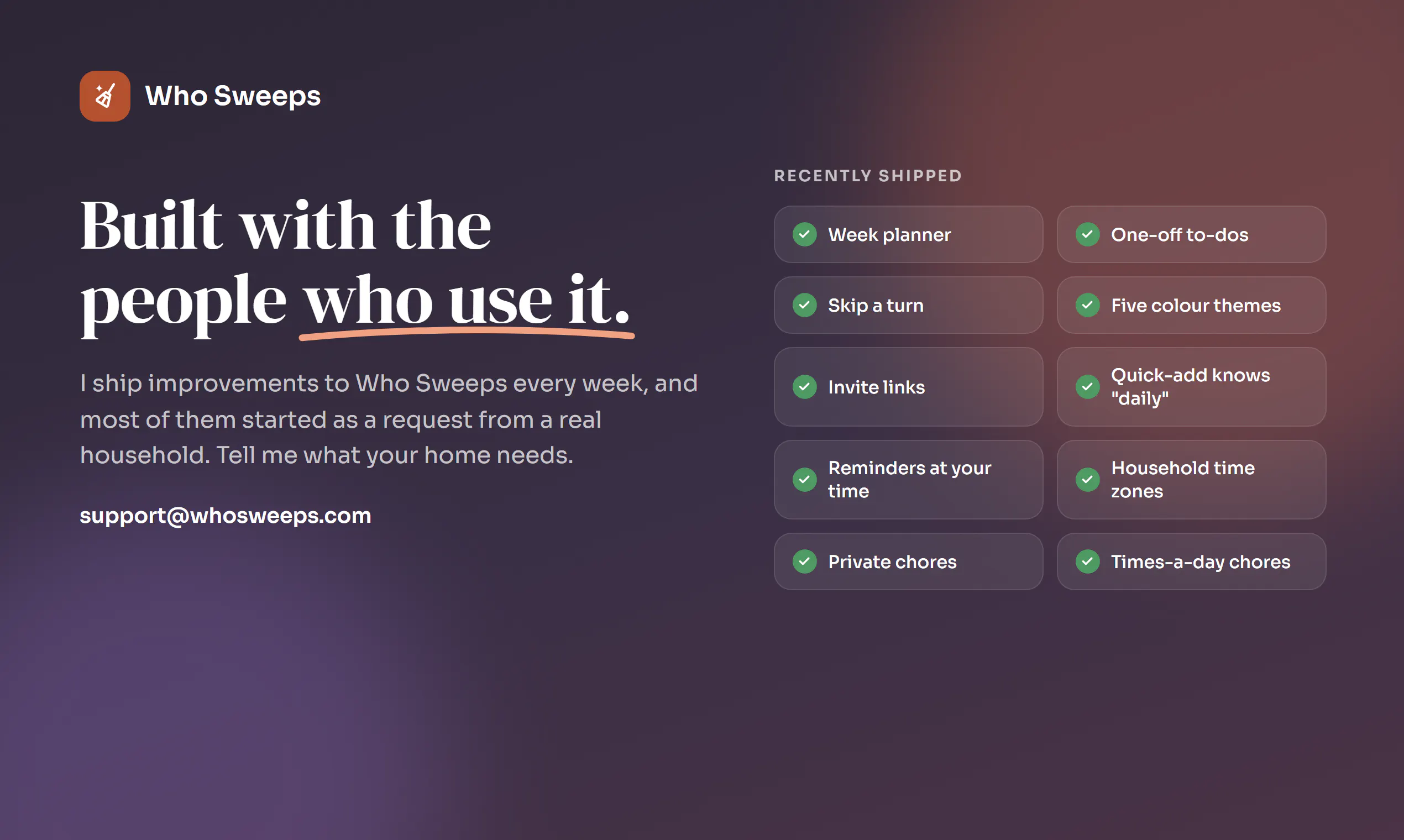 Who Sweeps gallery image