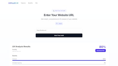 UxAudit AI gallery image