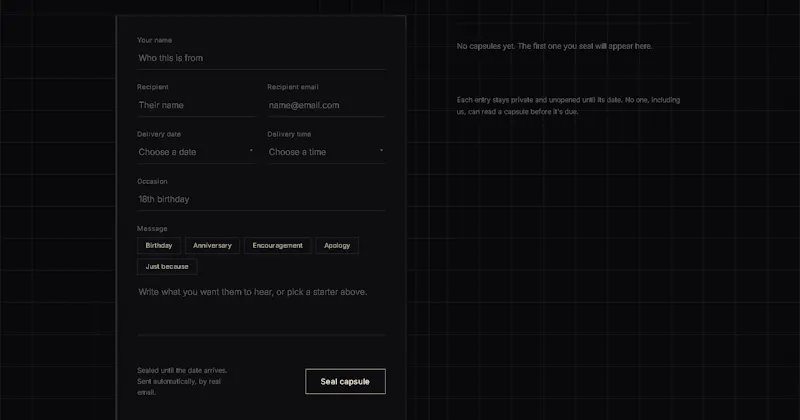 Visuraa — Sentimental Time Capsules screenshot 2