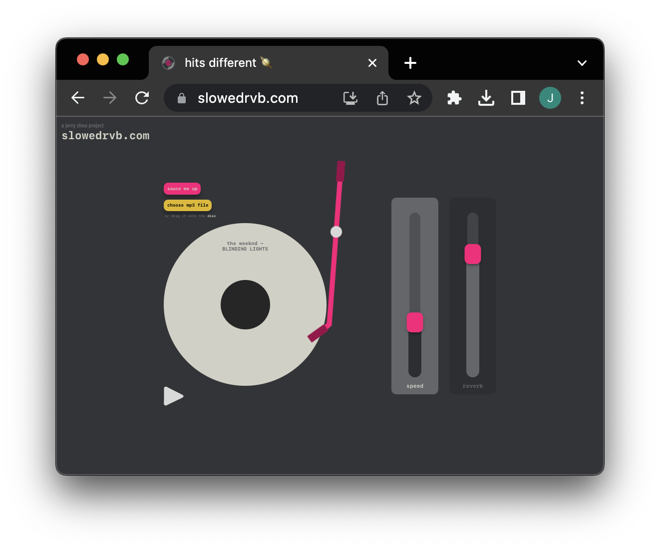 slowedrvb.com - slow/reverb any song