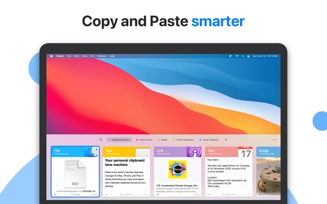copy paste from iphone to mac