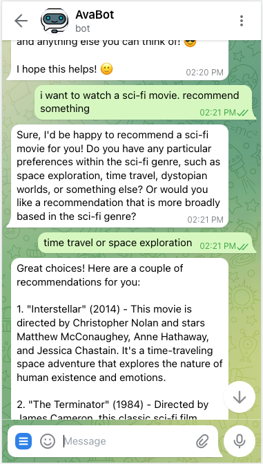 AvaBot gallery image