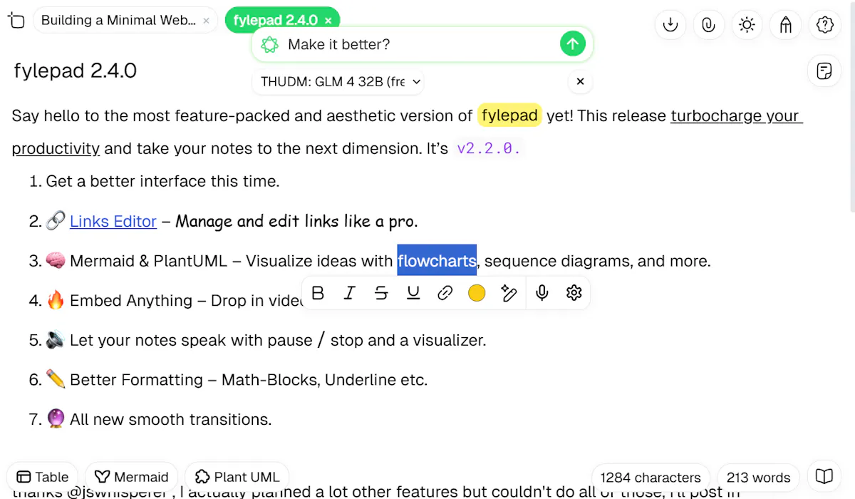 fylepad