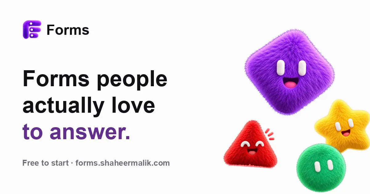 Forms — Build forms people love screenshot 1