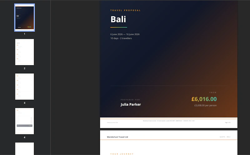 itinovo CRM screenshot 7