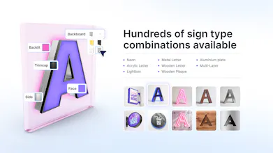 Sign Customiser - AI Sign Designer gallery image