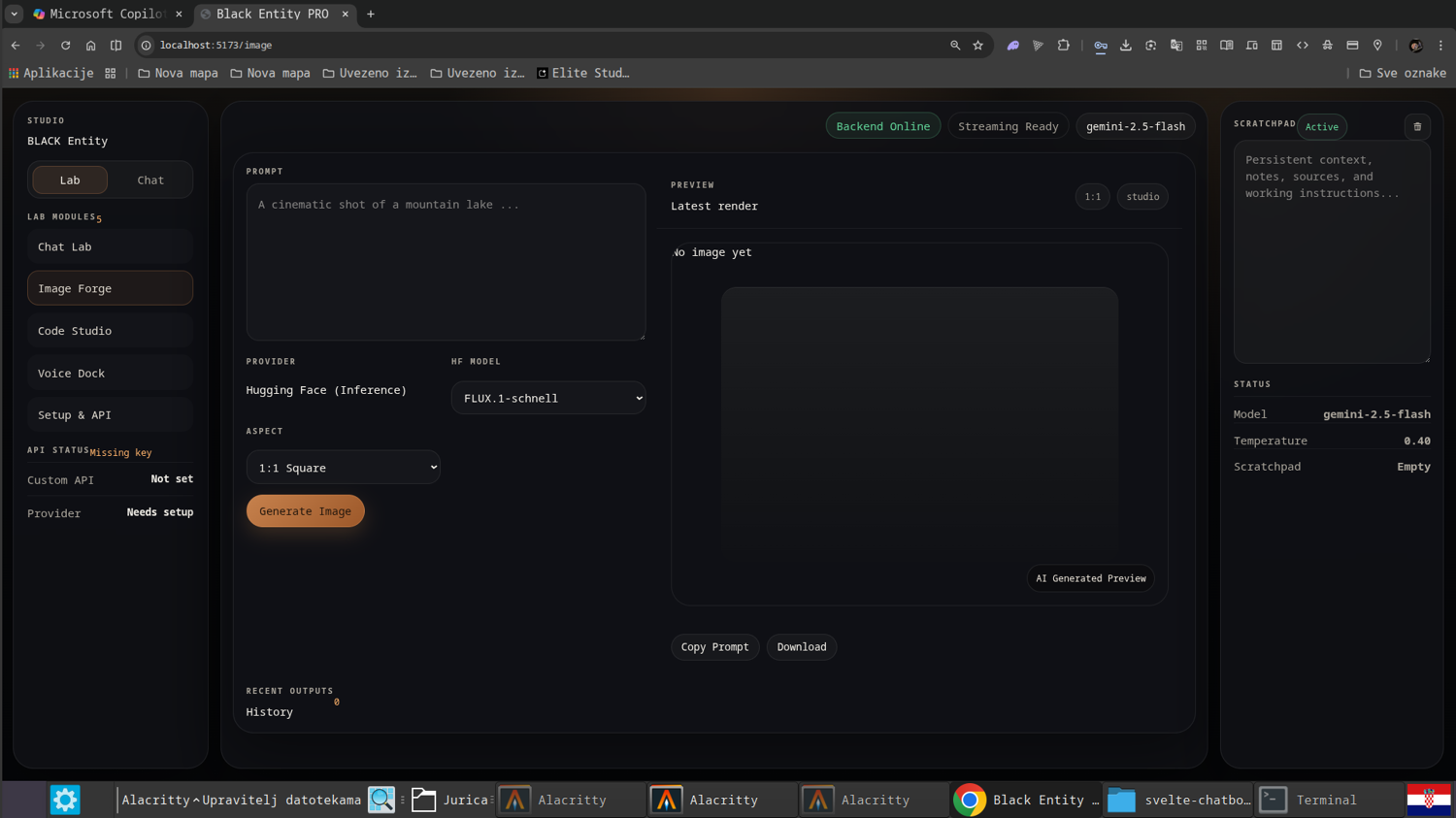 Black Entity AI gallery image