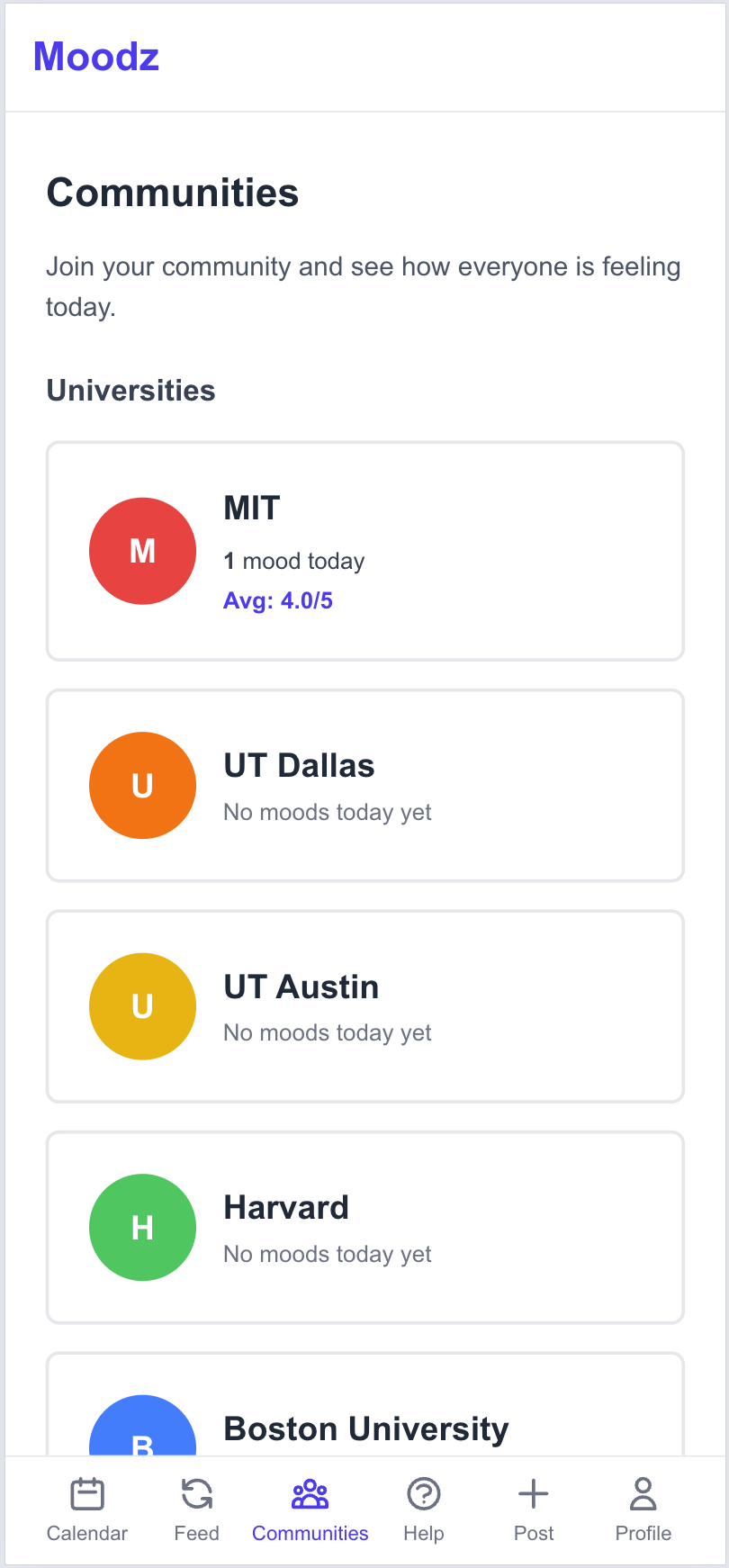 Moodz - Mental Health Tracker gallery image