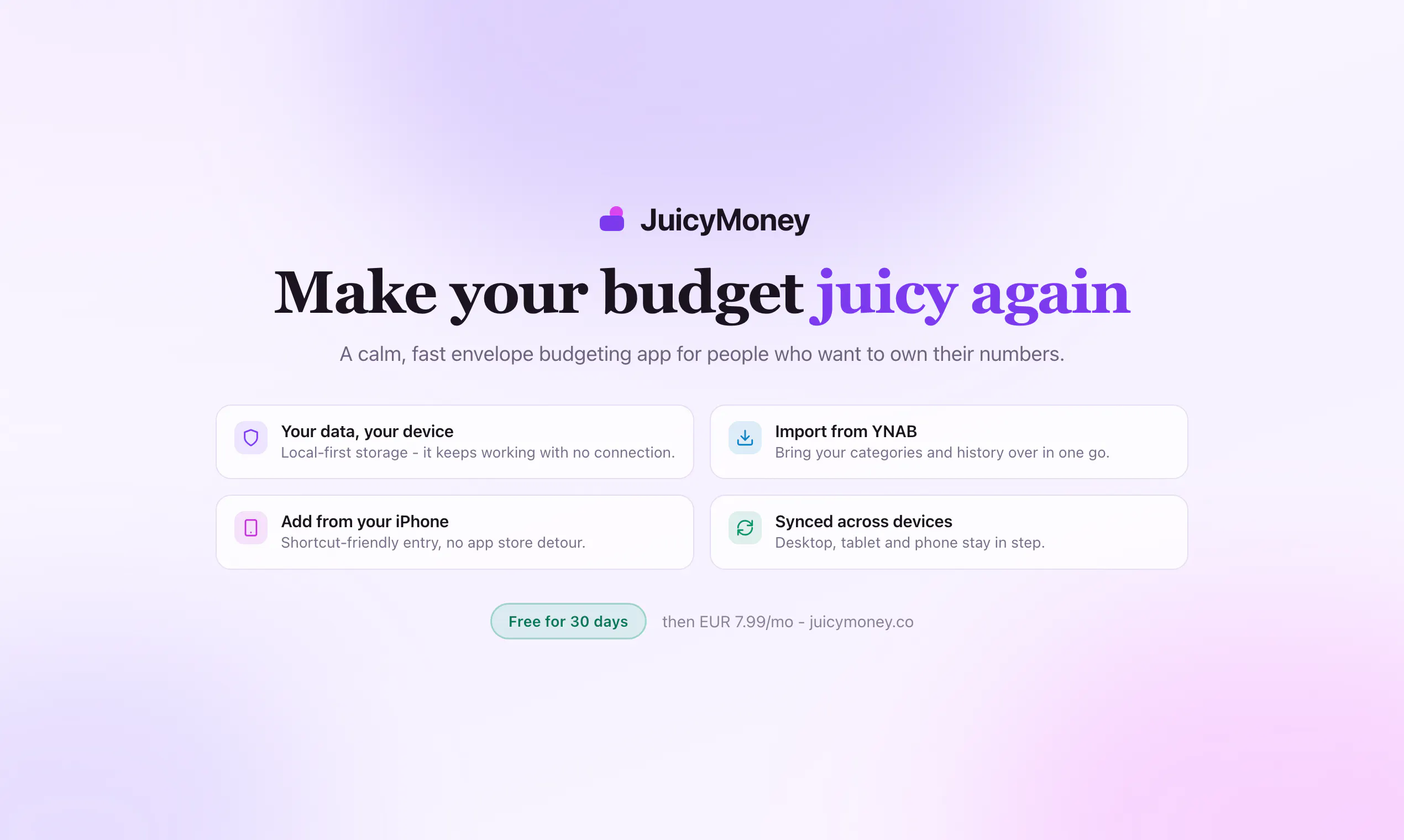 JuicyMoney gallery image