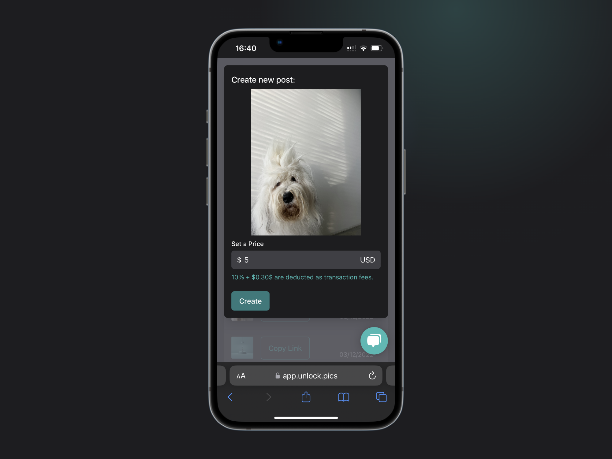 Unlock.pics - 파일에 대한 간단한 Paywall을 만듭니다 미디어 4