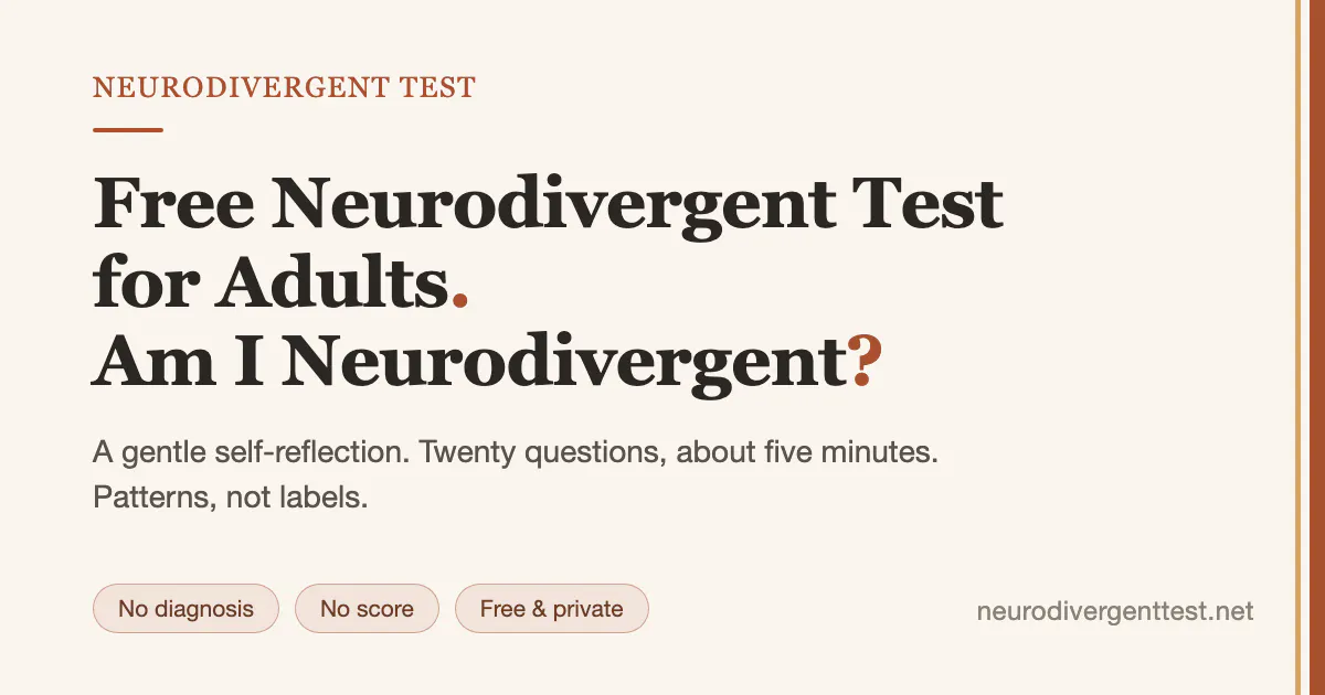 Neurodivergent Test gallery image