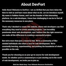 DevFort gallery image