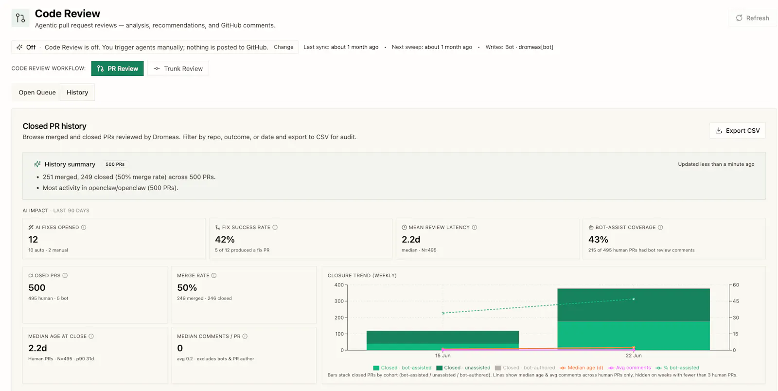 Dromeas screenshot 4