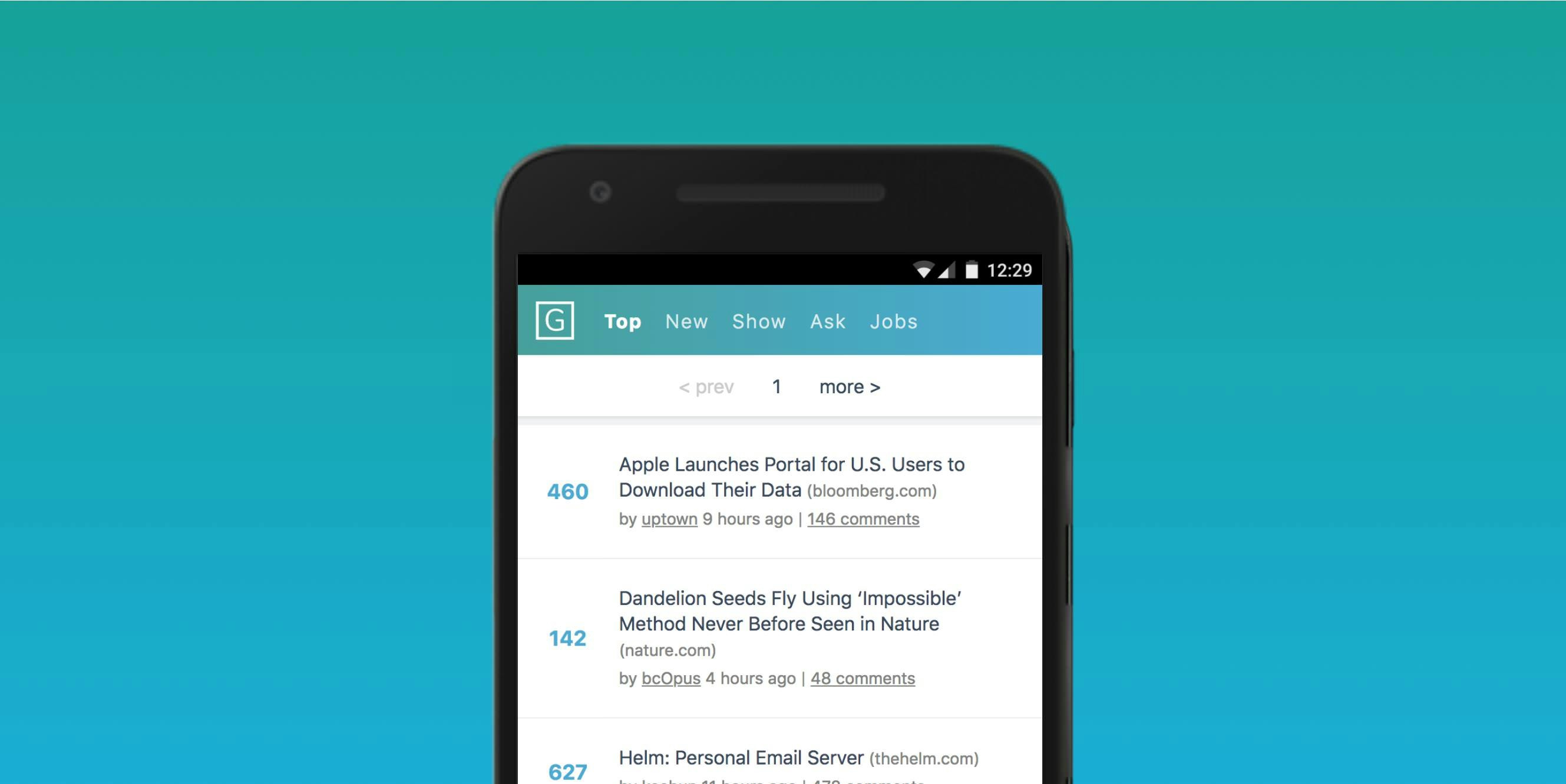 Go Hacker News gallery image