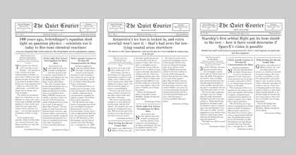 The Quiet Courier gallery image