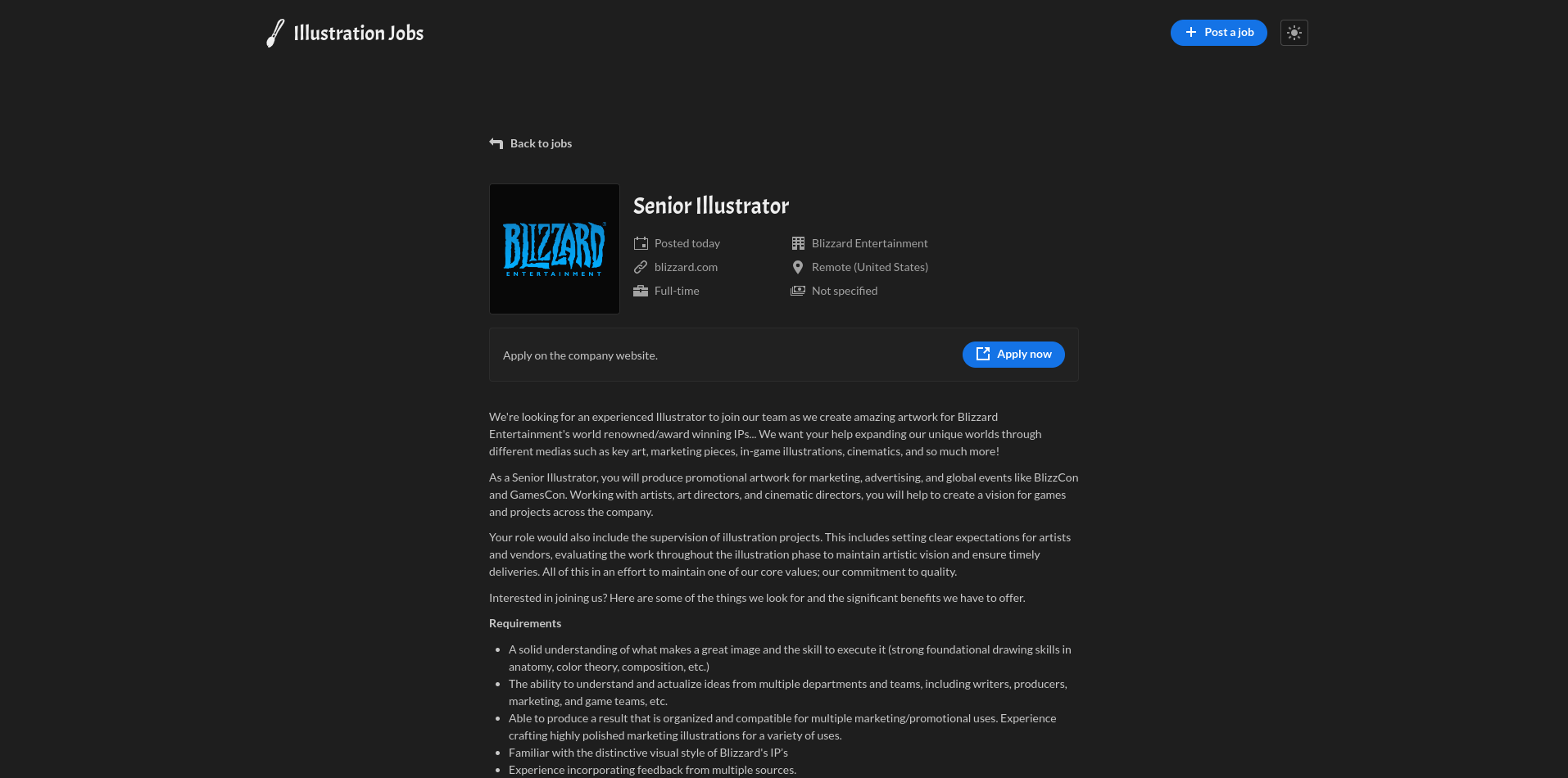 Illustration Jobs gallery image