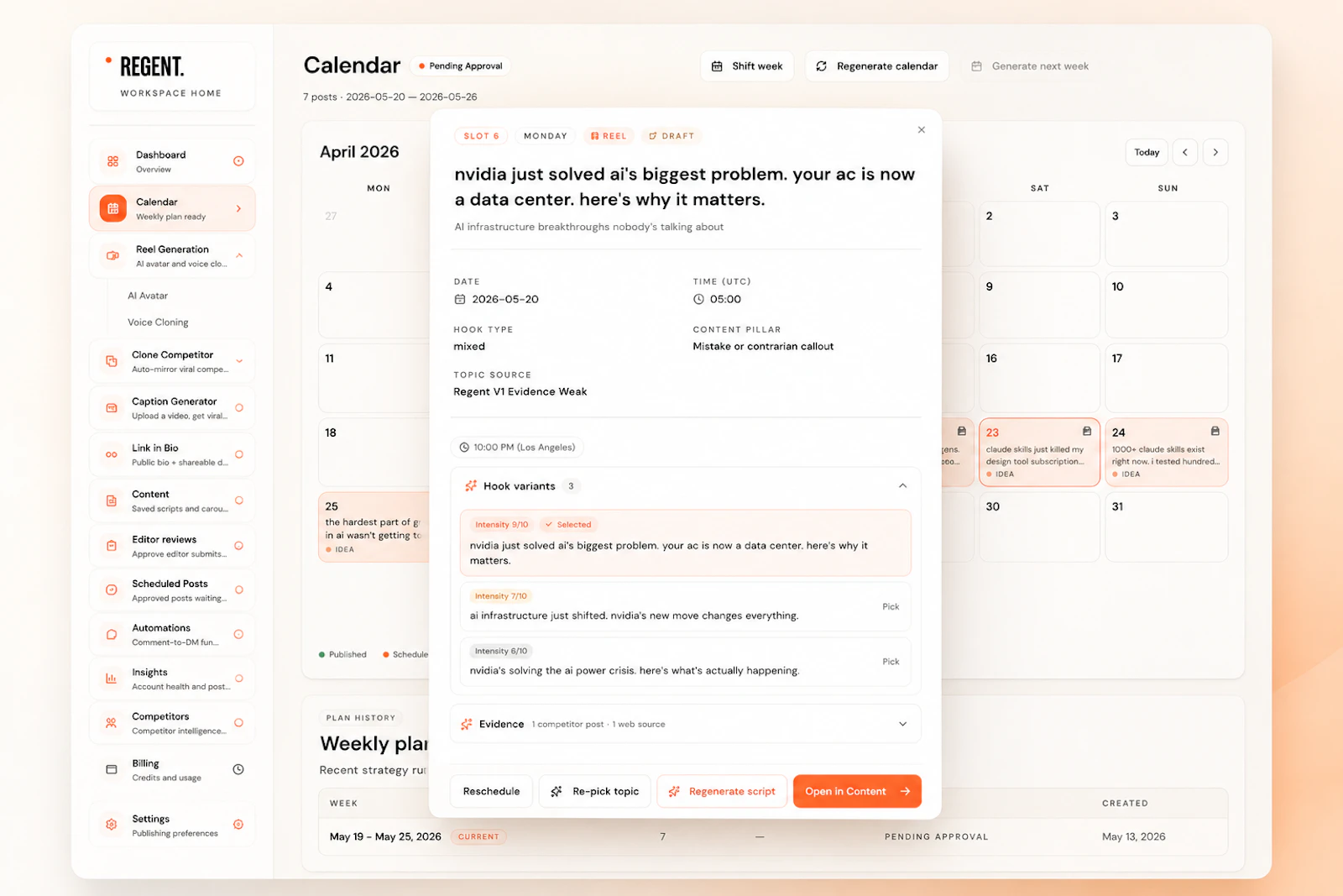 Regent screenshot 3