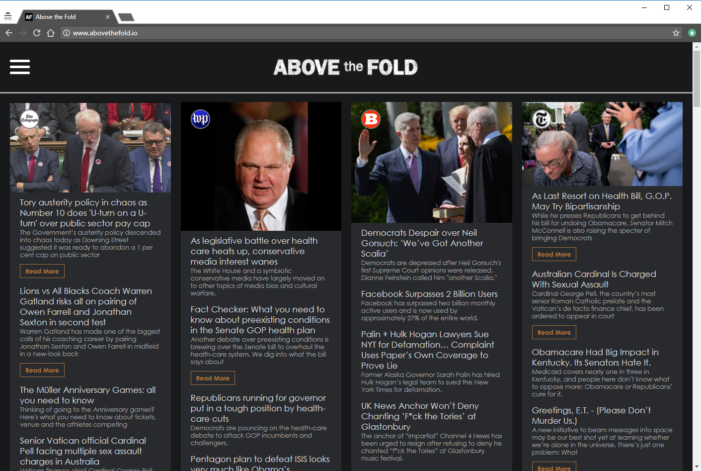 Above the Fold gallery image