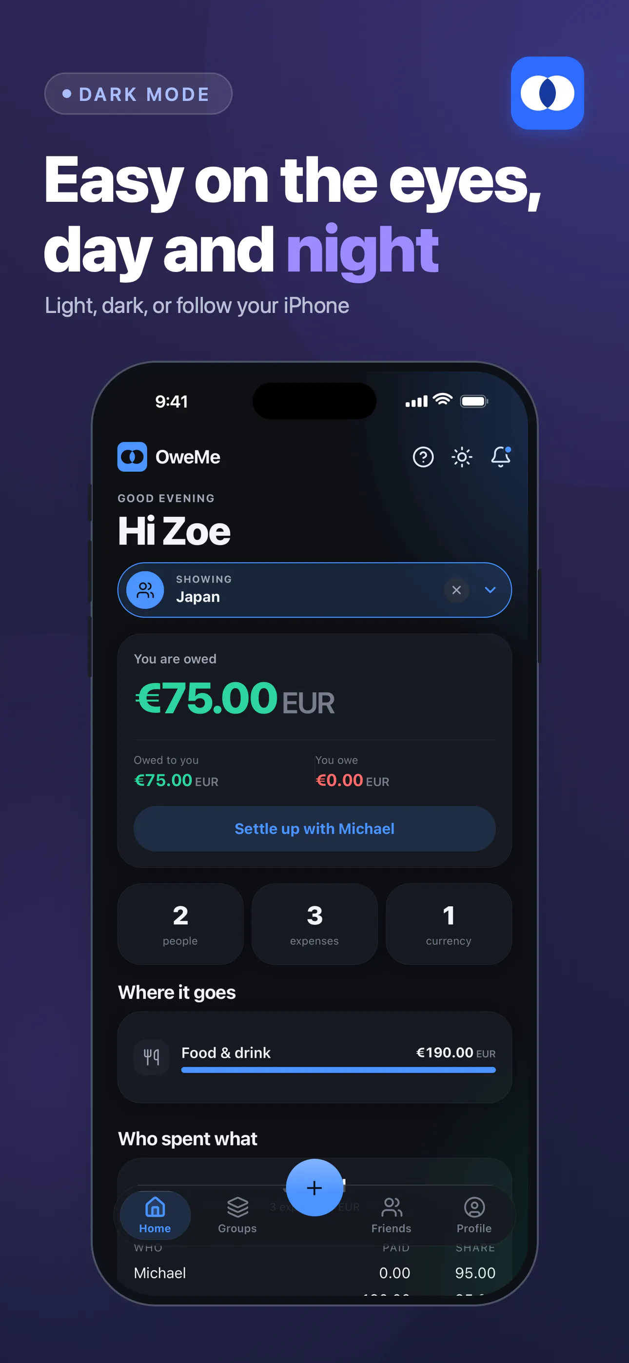 OweMe: Split Expenses gallery image